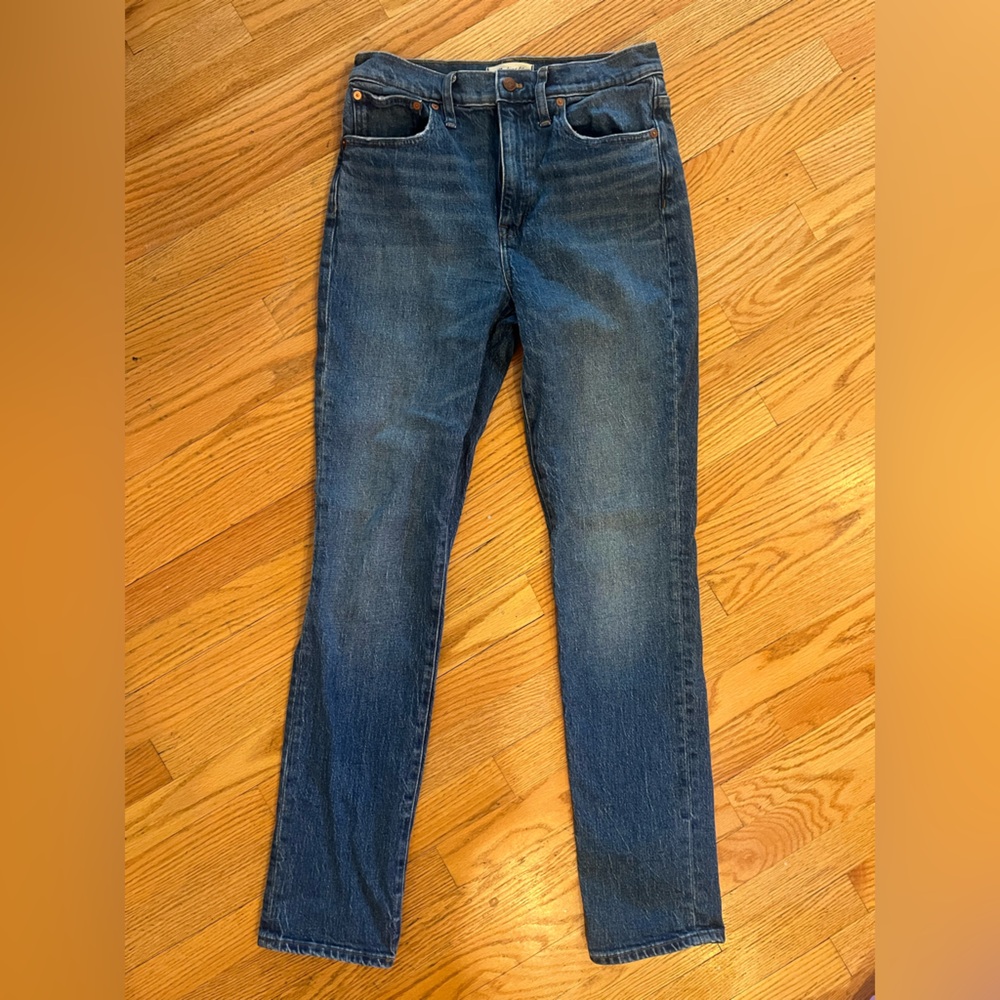Madewell High-Rise Slim Boy Jean, Women’s sz 27T (Tall)
